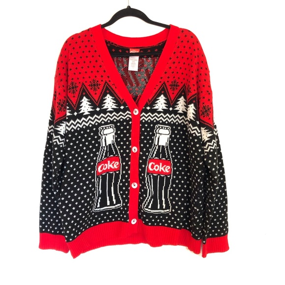 coke christmas sweater